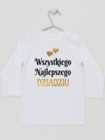 wszystkiego najlepszego dziadziu z sercami koszulka z długim rękawem kolor biały 255 wszystkiego najlepszego dziadziu z sercami koszulka z długim rękawem kolor biały 255