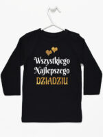 wszystkiego najlepszego dziadziu z sercami koszulka z długim rękawem kolor czarny 255 wszystkiego najlepszego dziadziu z sercami koszulka z długim rękawem kolor czarny 255