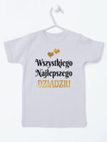 wszystkiego najlepszego dziadziu z sercami koszulka z krótkim rękawem kolor szary 255 wszystkiego najlepszego dziadziu z sercami koszulka z krótkim rękawem kolor szary 255