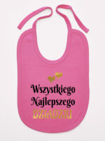 wszystkiego najlepszego dziadziu z sercami śliniak niemowlęcy kolor ciemny różowy 255 wszystkiego najlepszego dziadziu z sercami śliniak niemowlęcy kolor ciemny różowy 255