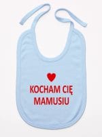 wszystkiego najlepszego mamusiu śliniak niemowlęcy kolor błękitny 001