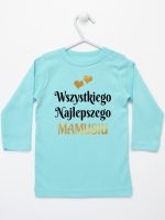 wszystkiego najlepszego mamusiu z sercami koszulka z długim rękawem kolor miętowy 248 wszystkiego najlepszego mamusiu z sercami koszulka z długim rękawem kolor miętowy 248