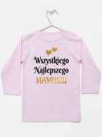 wszystkiego najlepszego mamusiu z sercami koszulka z długim rękawem kolor różowy 248 wszystkiego najlepszego mamusiu z sercami koszulka z długim rękawem kolor różowy 248