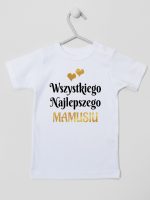 wszystkiego najlepszego mamusiu z sercami koszulka z krótkim rękawem kolor biały 248 wszystkiego najlepszego mamusiu z sercami koszulka z krótkim rękawem kolor biały 248