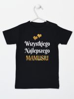 wszystkiego najlepszego mamusiu z sercami koszulka z krótkim rękawem kolor czarny 248 wszystkiego najlepszego mamusiu z sercami koszulka z krótkim rękawem kolor czarny 248