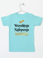 wszystkiego najlepszego mamusiu z sercami koszulka z krótkim rękawem kolor miętowy 248 wszystkiego najlepszego mamusiu z sercami koszulka z krótkim rękawem kolor miętowy 248