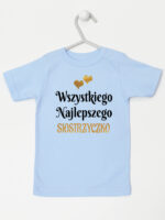 wszystkiego najlepszego siostrzyczko z sercami koszulka z krótkim rękawem kolor błękitny 257 wszystkiego najlepszego siostrzyczko z sercami koszulka z krótkim rękawem kolor błękitny 257