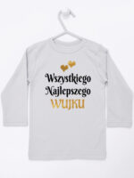 wszystkiego najlepszego wujku z sercami koszulka z długim rękawem kolor szary 253 wszystkiego najlepszego wujku z sercami koszulka z długim rękawem kolor szary 253