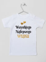 wszystkiego najlepszego wujku z sercami koszulka z krótkim rękawem kolor biały 253 wszystkiego najlepszego wujku z sercami koszulka z krótkim rękawem kolor biały 253