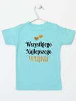 wszystkiego najlepszego wujku z sercami koszulka z krótkim rękawem kolor miętowy 253 wszystkiego najlepszego wujku z sercami koszulka z krótkim rękawem kolor miętowy 253