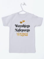 wszystkiego najlepszego wujku z sercami koszulka z krótkim rękawem kolor szary 253 wszystkiego najlepszego wujku z sercami koszulka z krótkim rękawem kolor szary 253