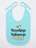 wszystkiego najlepszego wujku z sercami śliniak niemowlęcy kolor miętowy 253 wszystkiego najlepszego wujku z sercami śliniak niemowlęcy kolor miętowy 253