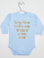 wszystkiego najlepszego wujku z twoim tekstem body z długim rękawem kolor błękitny 207