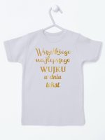 wszystkiego najlepszego wujku z twoim tekstem koszulka z krótkim rękawem kolor szary 207