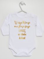 wszystkiego najlepszego z twoim tekstem body z długim rękawem kolor biały 208 wszystkiego najlepszego z twoim tekstem body z długim rękawem kolor biały 208