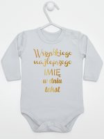 wszystkiego najlepszego z twoim tekstem body z długim rękawem kolor szary 208 wszystkiego najlepszego z twoim tekstem body z długim rękawem kolor szary 208