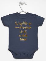 wszystkiego najlepszego z twoim tekstem body z krótkim rękawem kolor granatowy 208 wszystkiego najlepszego z twoim tekstem body z krótkim rękawem kolor granatowy 208