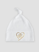 córusia mamusi i tatusia nadruk złoty czapka biala 041