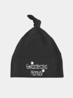 gwiazdeczka mamusi czapka czarna 030