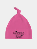 gwiazdeczka mamusi czapka fuksjowa 030