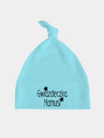 gwiazdeczka mamusi czapka turkusowa 030