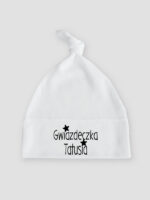 gwiazdeczka tatusia czapka biala 029