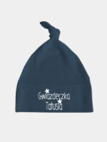 gwiazdeczka tatusia czapka granatowa 029