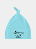 gwiazdeczka tatusia czapka turkusowa 029