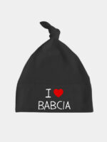 i love babcia czapka czarna 049