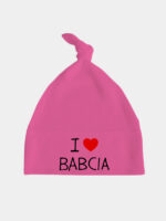 i love babcia czapka fuksjowa 049