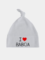 i love babcia czapka szara 049