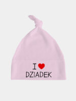 i love dziadek czapka rozowa 044