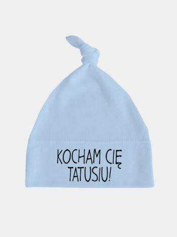 kocham cię tatusiu czapka blekitna 018