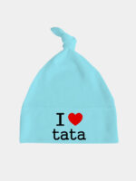 kocham tatę czapka turkusowa 002