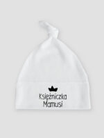 księżniczka mamusi czapka biala 020