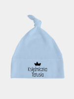 księżniczka tatusia czapka blekitna 019