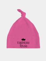 księżniczka tatusia czapka fuksjowa 019