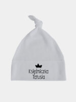 księżniczka tatusia czapka szara 019