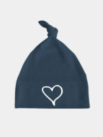 nadruk serduszko czapka granatowa 042