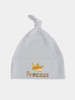 princess z koroną nadruk złoty czapka szara 003