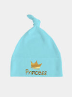 princess z koroną nadruk złoty czapka turkusowa 003