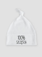 sto procent szczęścia czapka biala 023