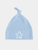uśmiechnięta gawiazdka czapka blekitna 045