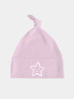 uśmiechnięta gawiazdka czapka rozowa 045