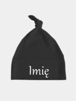 z imieniem niemowlaka czapka czarna 046 z imieniem niemowlaka czapka czarna 046