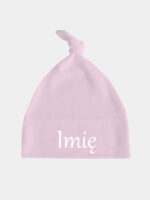 z imieniem niemowlaka czapka rozowa 046 z imieniem niemowlaka czapka rozowa 046