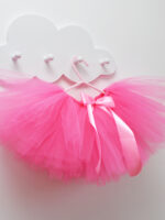 spódniczka tutu dla dziewczynki kolor ciemny różowy T003