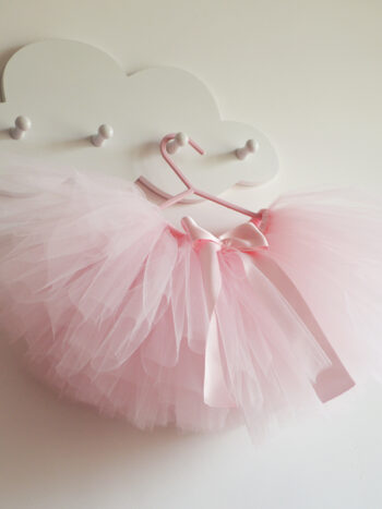 spódniczka tutu dla dziewczynki kolor jasny różowy T002 