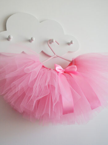 spódniczka tutu dla dziewczynki kolor różowy T001 