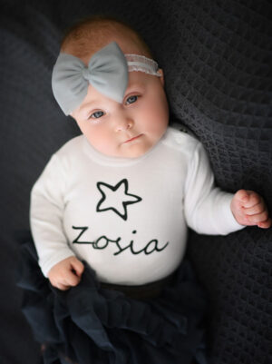 body personalizowane gwiazdka z imieniem zosia galeria